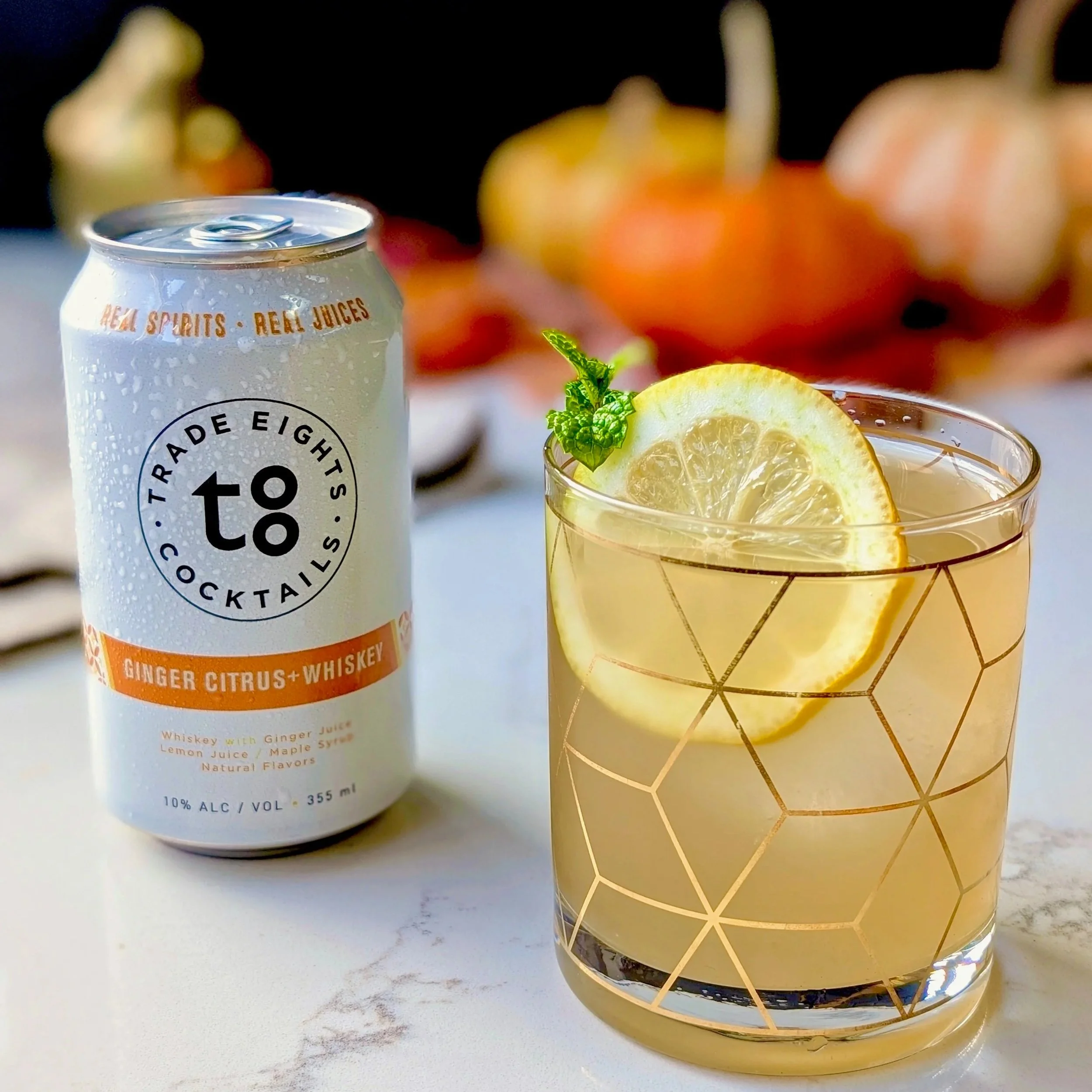 Ginger Citrus +Whiskey — Trade Eights Cocktails
